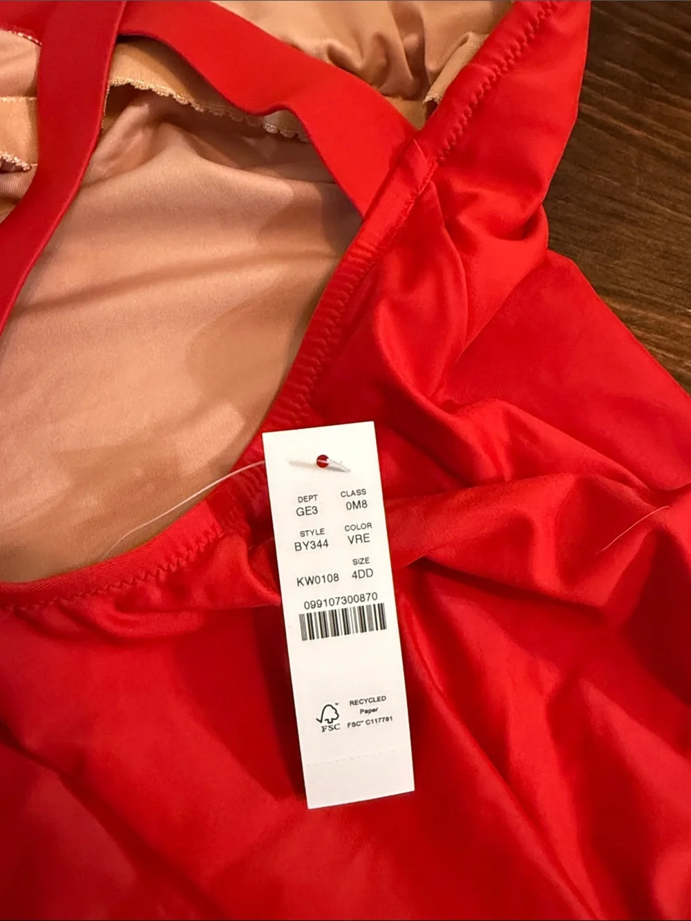 J. Crew Red One-Piece Swimsuit with Cross Back Straps
